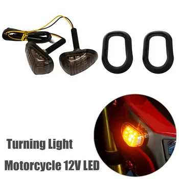 1 пара мотоциклетный поворотный фонарь 12 В светодиодные указатели поворота Свет Переключение огней Индикатор поворотника для Honda Grom MSX125 MSX 125