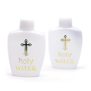 1 шт. 60 мл Креативная бутылка для святой воды с рисунком креста Иисуса Прочная портативная прочная бутылка для святой воды Prime Church