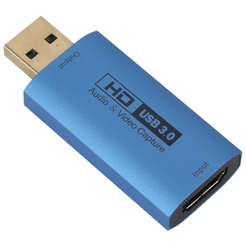 1 шт. USB Компьютерная карта захвата -совместимая карта захвата 4K 60 Гц HD Карта захвата видео USB3.0