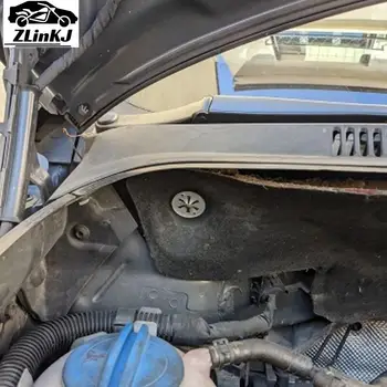 10 шт. 8061 Автомобильная изоляция Хлопок Железный зажим Металлический капот под двигателем Изоляция крышки Зажимы для Volkswagen Audi Ford