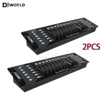 2 шт. 192 DMX контроллер для движущейся фары 192 канала DJ контроллер для DMX512 DJ Оборудование Dsico Сценическое освещение