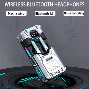 2023 TWS Bluetooth-наушники Наушники с шумоподавлением Беспроводные наушники HD Call Стерео Спортивные гарнитуры с микрофоном для смартфонов