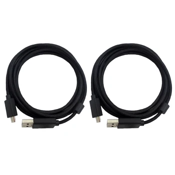 2X 2M USB-кабель для наушников Аудиокабель для гарнитуры Logitech G633 G633S