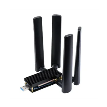 5G DONGLE Модуль 4 антенны Порт USB3.1 Радиатор из алюминиевого сплава Интерфейс M.2 Key B