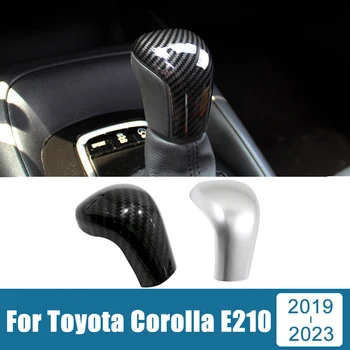 ABS Автомобильная ручка переключения передач Крышка крышки головки передач Отделка для Toyota Corolla E210 2019 2020 2021 2022 2023 Hybrid12th Аксессуары