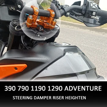 NEW Аксессуары для мотоциклов для 790 Adventure/R 390 Adv 1190 1290 Adventure Рулевое управление Демпфер Крепление на руль Райзер Комплект