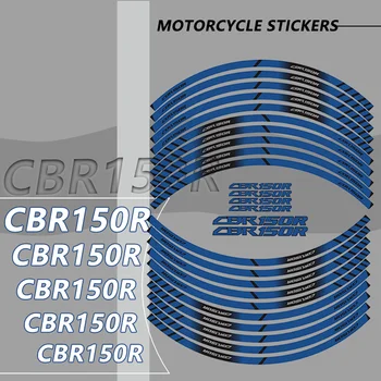 NEW Наклейки на колесо мотоцикла Передний задний внутренний обод Шины Светоотражающая декоративная наклейка Наклейка для Honda CBR150R CBR400R CBR500R