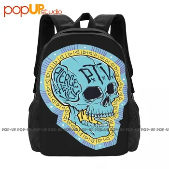  Pierce The Veil Красочный рюкзак Skull Band Tour Школьная сумка для покупок с мягкой обложкой большой емкости Многофункциональный