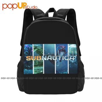 Subnautica Indie Рюкзак Большая емкость Горячий художественный принт Спортивные сумки для путешествий