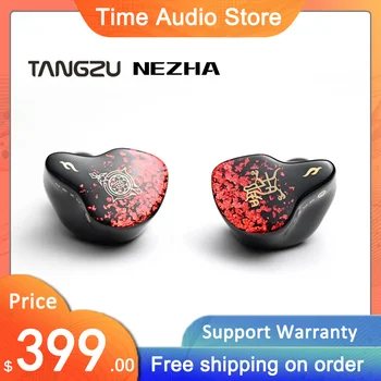 TANGZU Nezha Новейшие наушники флагманского уровня 6BA + 1PZT Multi-Driver In-Ear Monitor Гибридный драйвер Проводные наушники |3,5 мм + 4,4 мм Кабель