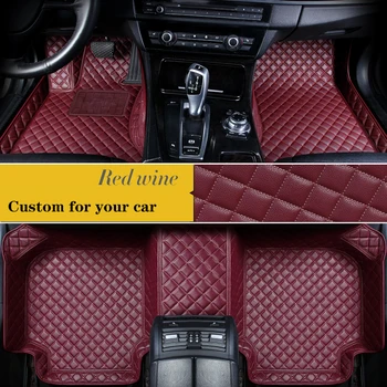  Автомобильный коврик для Land Range Rover Evoque Sport Defender Пользовательские кожаные водонепроницаемые коврики Автоаксессуары