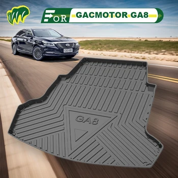 Для GACMOTOR GA8 16 17 2018 2019 2015-2020 Изготовленный на заказ коврик для багажника автомобиля Всесезонный грузовой коврик 3D Shaped Laser Measured Trunk Liners