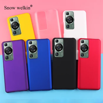 Для Huawei P60 Multi Colors Роскошный прорезиненный матовый жесткий пластиковый чехол для Huawei P60 Pro Задние чехлы для телефонов