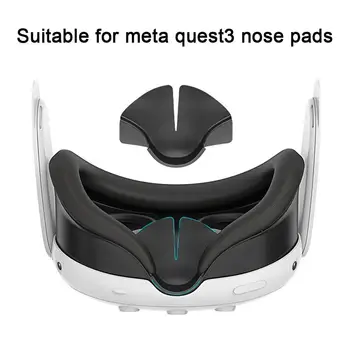 Для Meta Quest3 VR Силиконовая маска для глаз Защитный чехол Пыленепроницаемые сменные аксессуары Новинка 2023