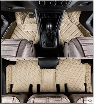 Лучшее качество! Специальные напольные коврики для Ford Mustang 2doors 2017 прочные водонепроницаемые ковры для Mustang 2016-2015, бесплатная доставка