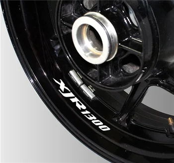 Новый Светоотражающая наклейка на шины мотоцикла, креативный логотип колесного диска, наклейка moto Декоративные аксессуары для YAMAHA XJR1300 xjr 1300