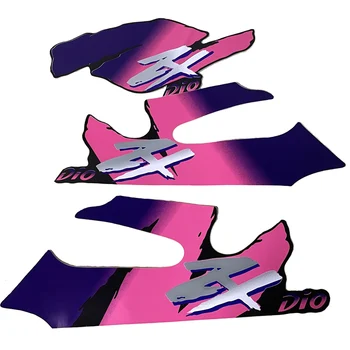фиолетовый мотоцикл наклейки для всего тела наклейки скутер декоративная эмблема логотип значок для Honda DIO ZX 50 AF27 AF28 AF34 AF35 AF38